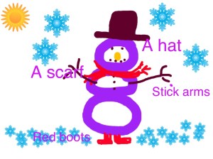 cool snowman